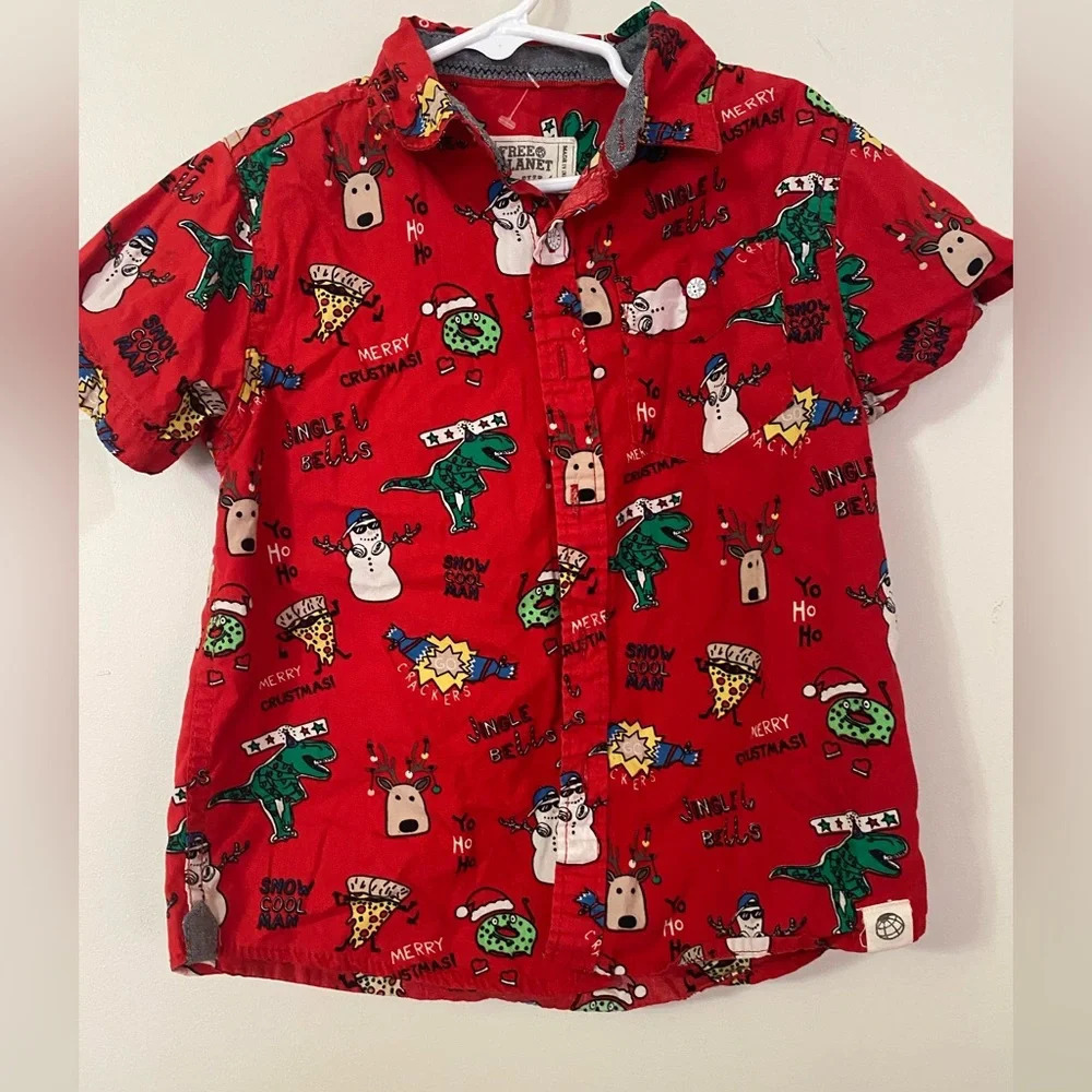 Free Planet Christmas Shirt